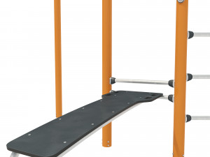 Street Workout - COMBI 1 Modelo 3D
