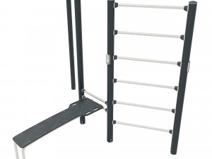 Street Workout - COMBI 1 Modelo 3D