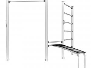 Street Workout - COMBI 1 Modelo 3D