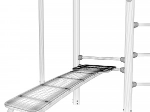 Street Workout - COMBI 1 Modelo 3D