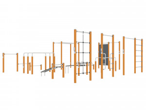 Set of equipment for sports fields Modello 3D