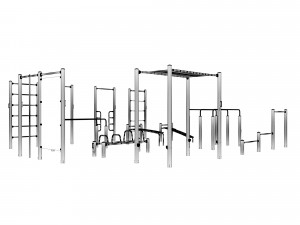 Set of equipment for sports fields Modello 3D