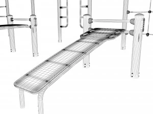 Conjunto de equipamentos para campos desportivos Modelo 3D