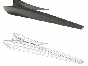 Bench SARDINA - LAB23 3D Model