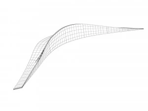 Bench SARDINA - LAB23 3D Model