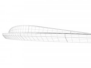 Bench SARDINA - LAB23 3D Model