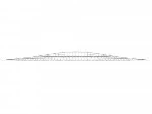 Bench SARDINA - LAB23 3D Model