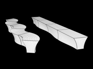 METEOR Bench 3D Model