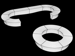 METEOR Bench 3D Model