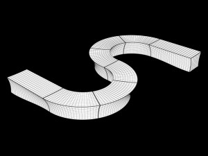 METEOR Bench 3D Model