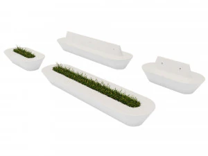 Delta Modular Benches 3D Model