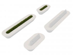 Delta Modular Benches 3D Модель