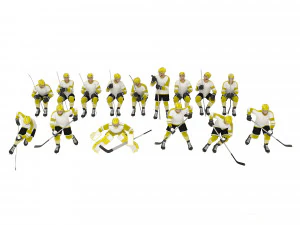 Hockey players 3D Model