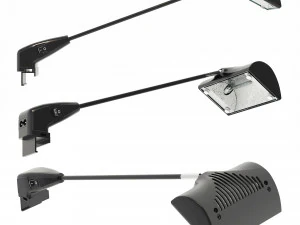 展示スタンド用スポットライトランプ 3Dモデル