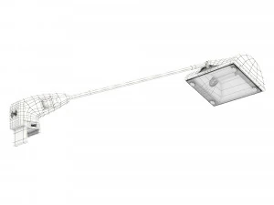 SPOTLIGHT LAMP for exhibition stands 3D Model