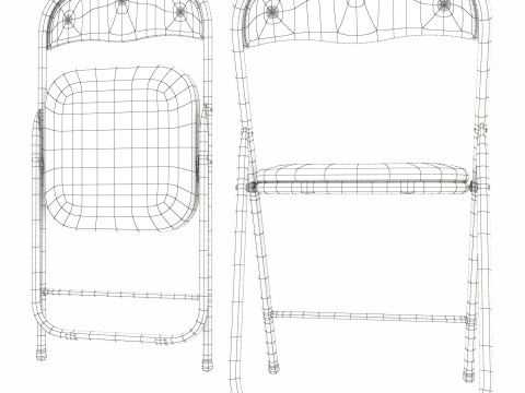 Faild Fold folding chair 3Dモデル