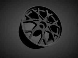 forgiato printable rims collection for hotwheels and 1-64 scale diecast 3D Print Model