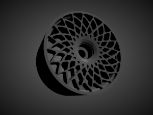 jnc printable rims collection for hotwheels and 1-64 scale diecast 3D Print Model