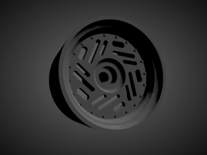 jnc printable rims collection for hotwheels and 1-64 scale diecast 3D Print Model