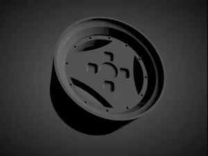 advan a3a scalable and 3d printable rim 3D Print Model