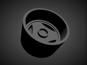 advan a3a scalable and 3d printable rim 3D-Druckmodell