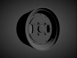 advan brx scalable and 3d printable rim 3D Print Model