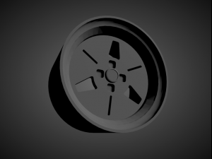 advan yh scalable and 3d printable rim 3D Print Model