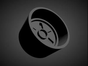 advan yh scalable and 3d printable rim Model Cetak 3D