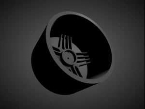 alpina scalable and 3d printable rim 3D Print Model