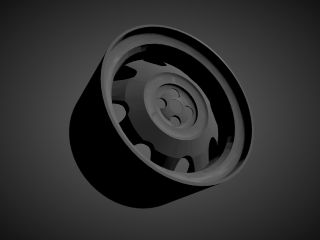 ats cups scalable and 3d printable rim Model do druku 3D .c4d .max .obj .3ds .fbx .stl .blend 