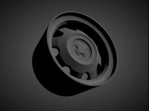 ats cups scalable and 3d printable rim Modelo de Impressão 3D