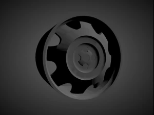 ats cups scalable and 3d printable rim 3D Print Model