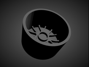 bbs ch-r scalable and 3d printable rim 3D-printmodel