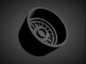 bbs e14 scalable and 3d printable rim 3D 프린트 모델