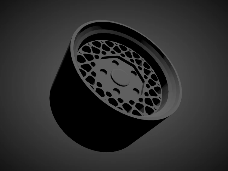 bbs e32 scalable and 3d printable rim 3D Print Model .c4d .max .obj .3ds .fbx .stl .blend 