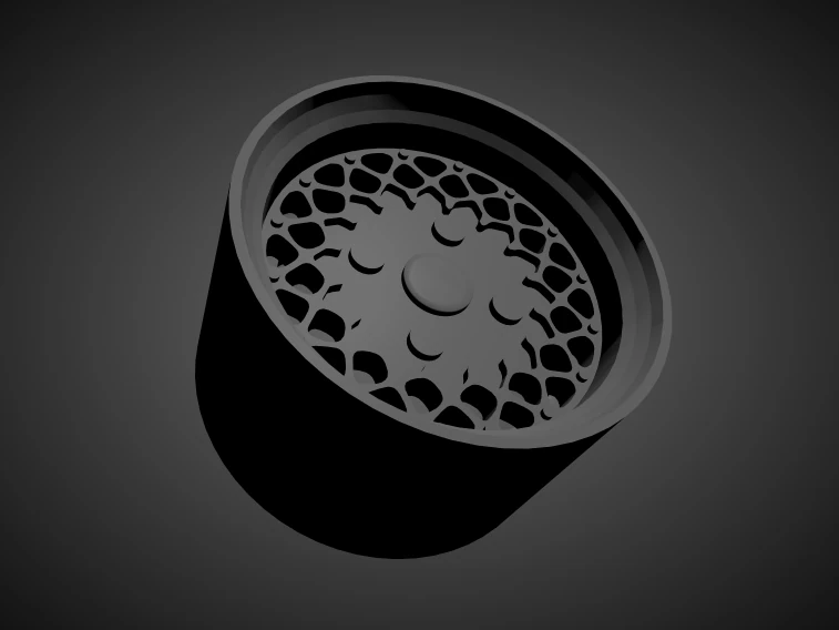 bbs e33 scalable and 3d printable rim 3D Print Model .c4d .max .obj .3ds .fbx .stl .blend 