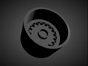 bbs e33 scalable and 3d printable rim 3D Print Model