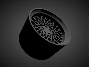 bbs e49 scalable and 3d printable rim 3D Print Model