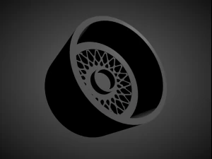 bbs e49 scalable and 3d printable rim 3D Print Model
