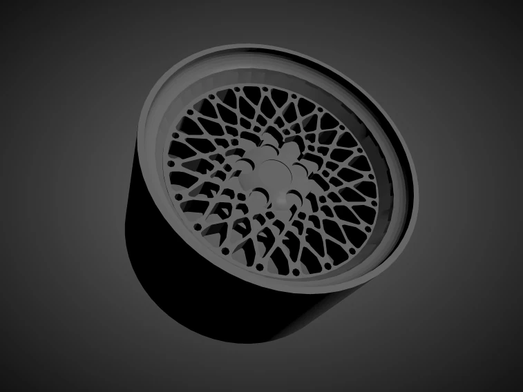 bbs e50 scalable and 3d printable rim 3D Print Model .c4d .max .obj .3ds .fbx .stl .blend