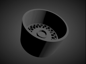 bbs e50 scalable and 3d printable rim 3D Druckmodell
