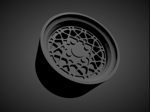 bbs e68 scalable and 3d printable rim 3Dプリントモデル