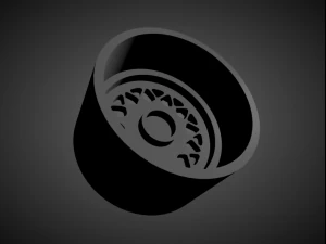 bbs e68 scalable and 3d printable rim 3D Print Model
