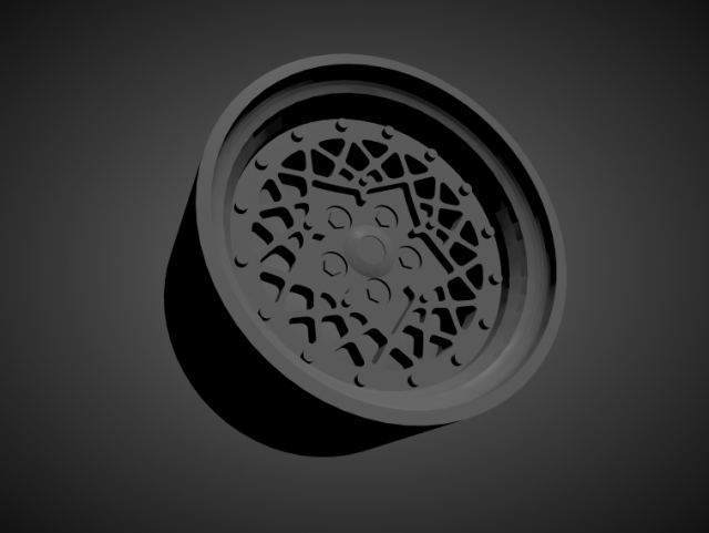 bbs e75 scalable and 3d printable rim 3D Print Model .c4d .max .obj .3ds .fbx .stl .blend 