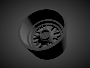 bbs e87 scalable and 3d printable rim 3D Принт Модель