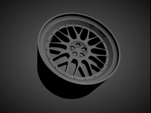 bbs lm scalable and 3d printable rim 3D-Druckmodell