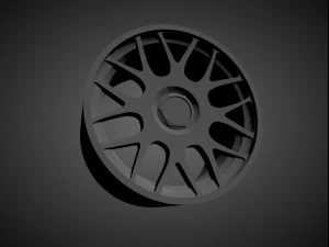 bbs rc scalable and 3d printable rim 3D Print Model