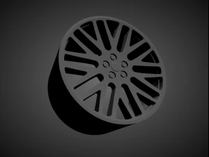 wci sy10 scalable and 3d printable rim 3D Print Model