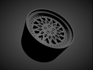 wci sa07 scalable and 3d printable rim 3D Print Model