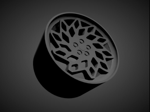 wci md1 scalable and 3d printable rim 3D 프린트 모델